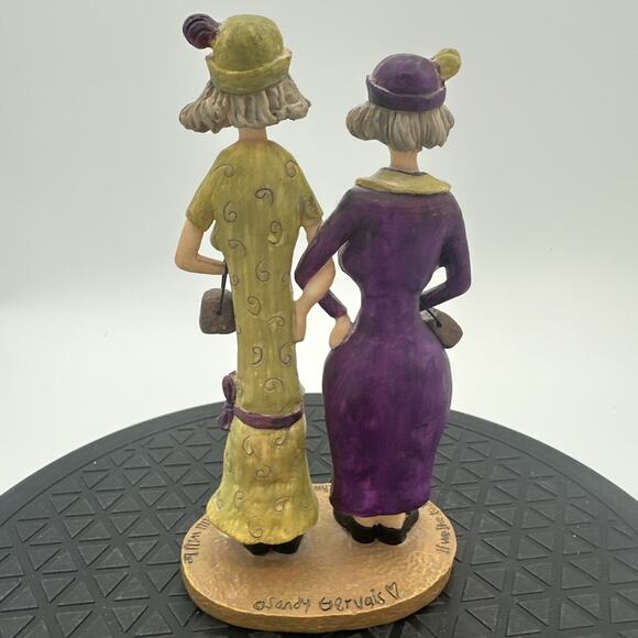 Sandy Gervais Statue If We Live to Be a Hundred & 3 Best Friends We Will Be - Picture 4 of 8